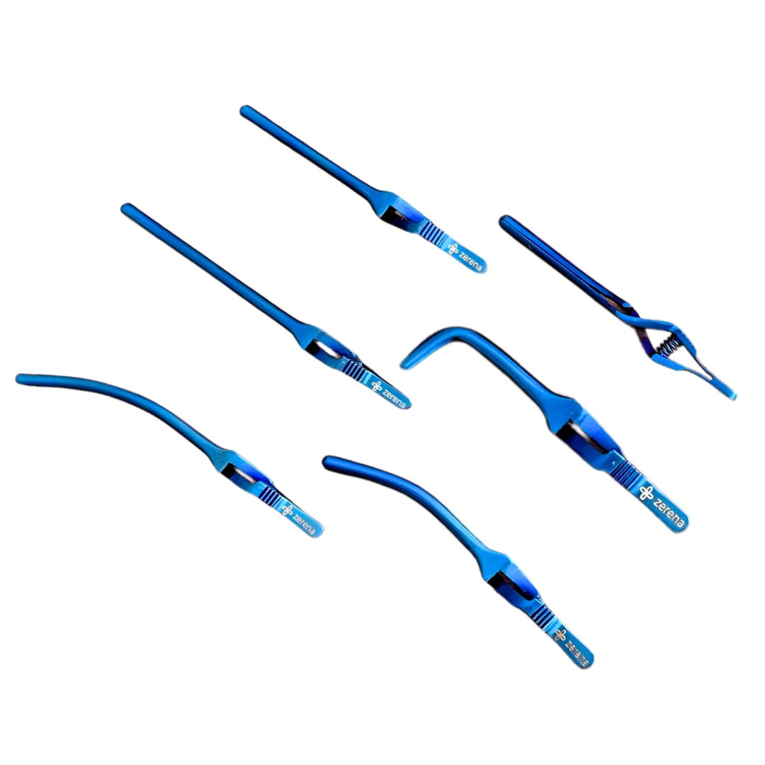 Pinza Bulldog con 6 clamps - 10x330mm