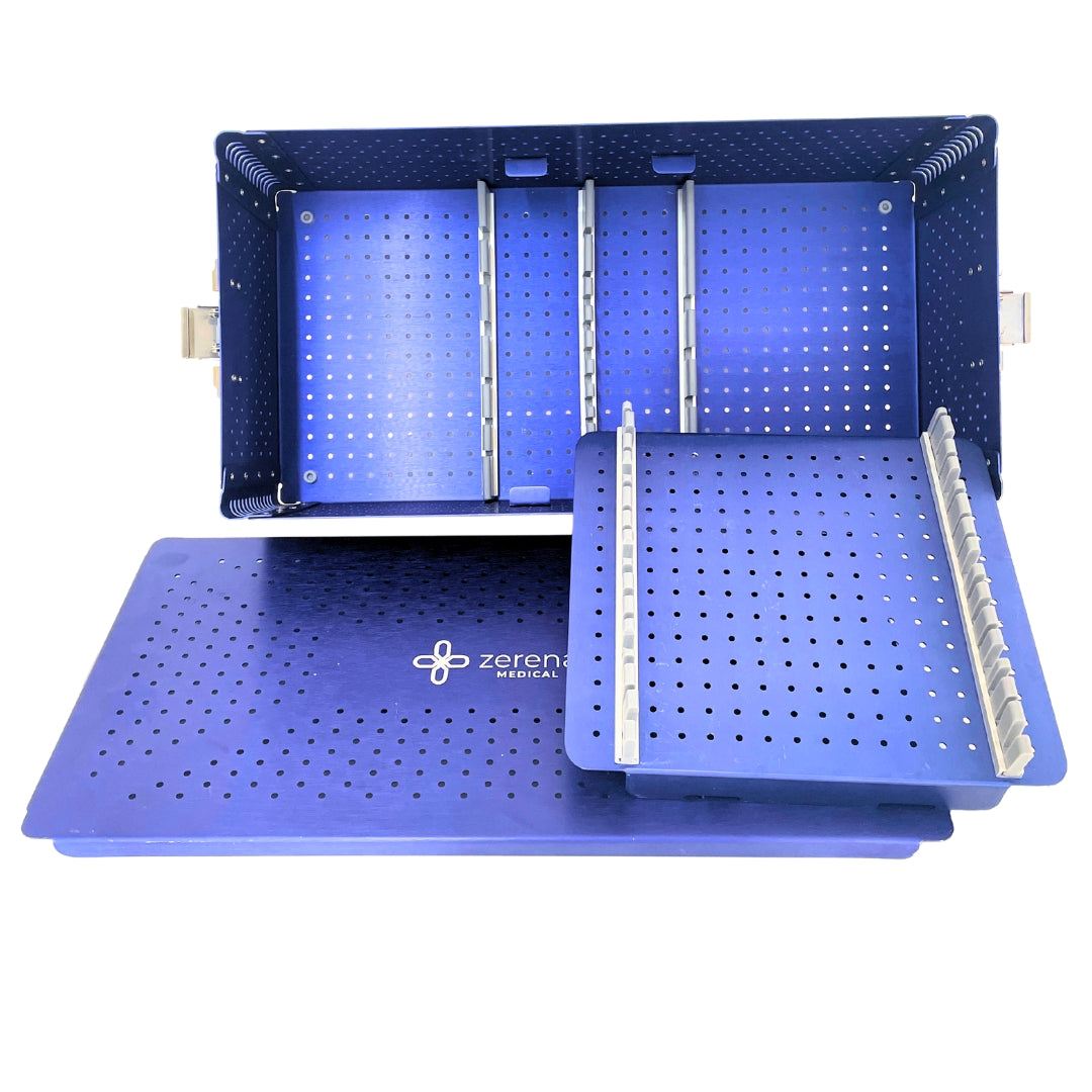 Charolas de esterilización para instrumental