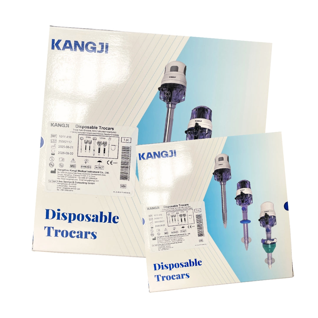 Kit Trocar Bariatrico (2 pz 12.5x150mm + 2 pz 5.5x150mm + 1 Endobag)