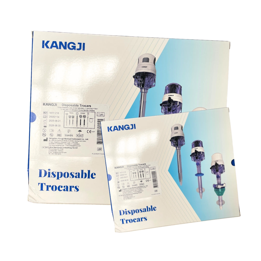 Kit Trocar Bariátricos Kangji s/c (2x5*150mm + 2x12*150mm)