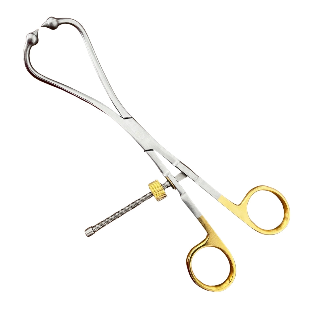 Pinza reductora ósea con punta de bola - 20cm