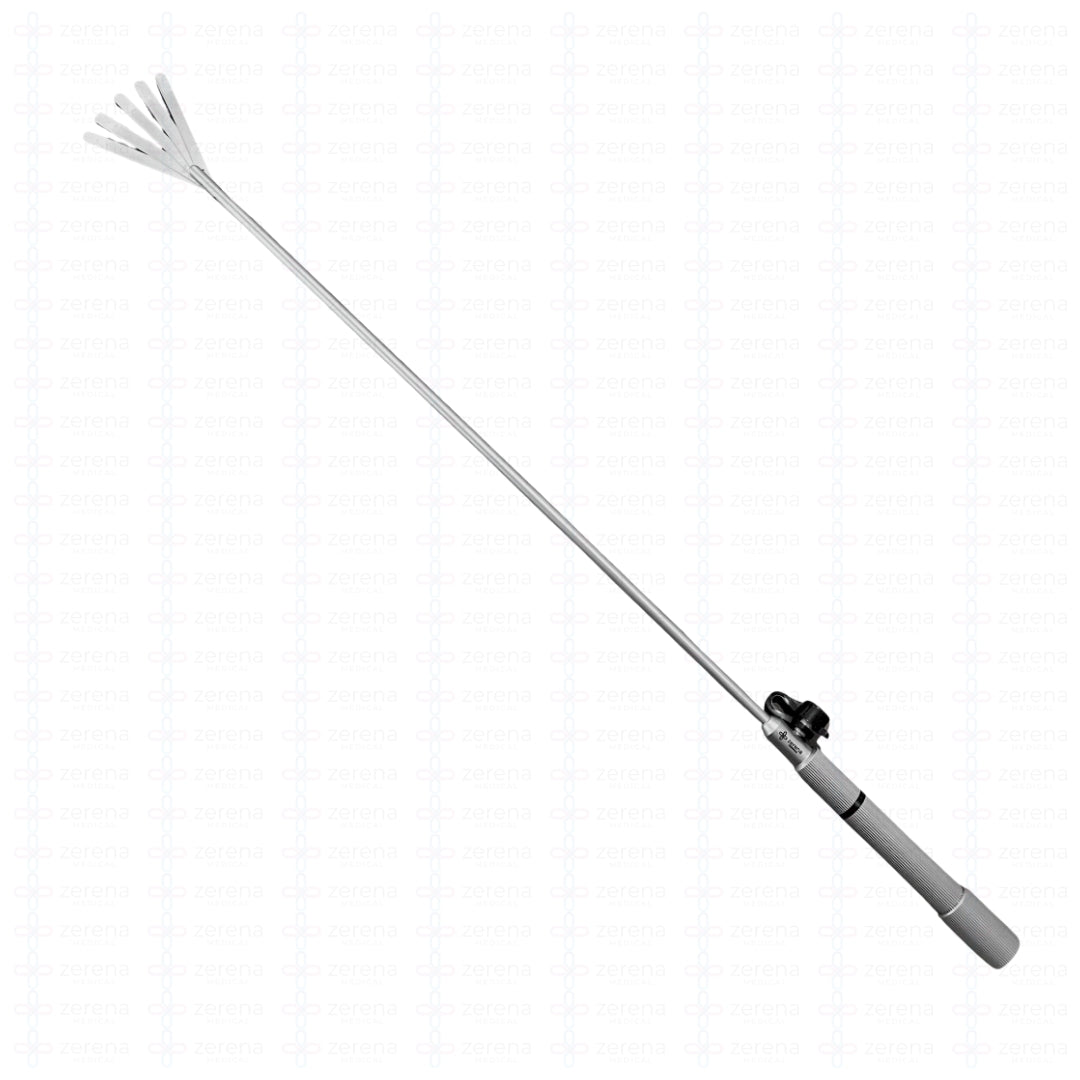 Retractor Hepático de 5 hojas sin maneral - θ5x330mm