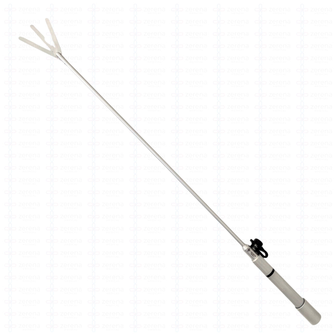 Retractor Hepático de 3 hojas sin maneral - θ5x330mm