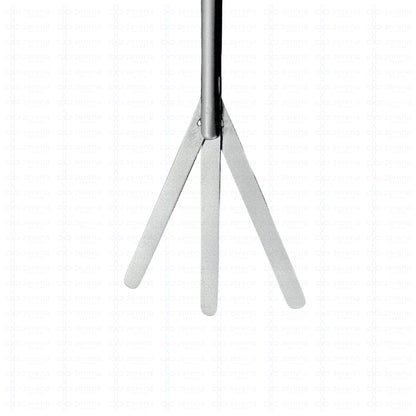 Retractor Hepático de 3 hojas sin maneral - θ5x330mm