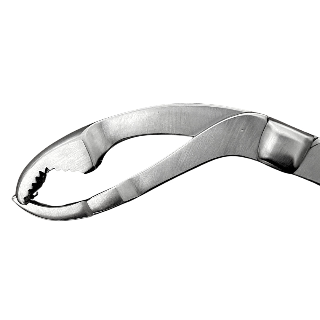 Pinza reductora ósea con cremallera larga