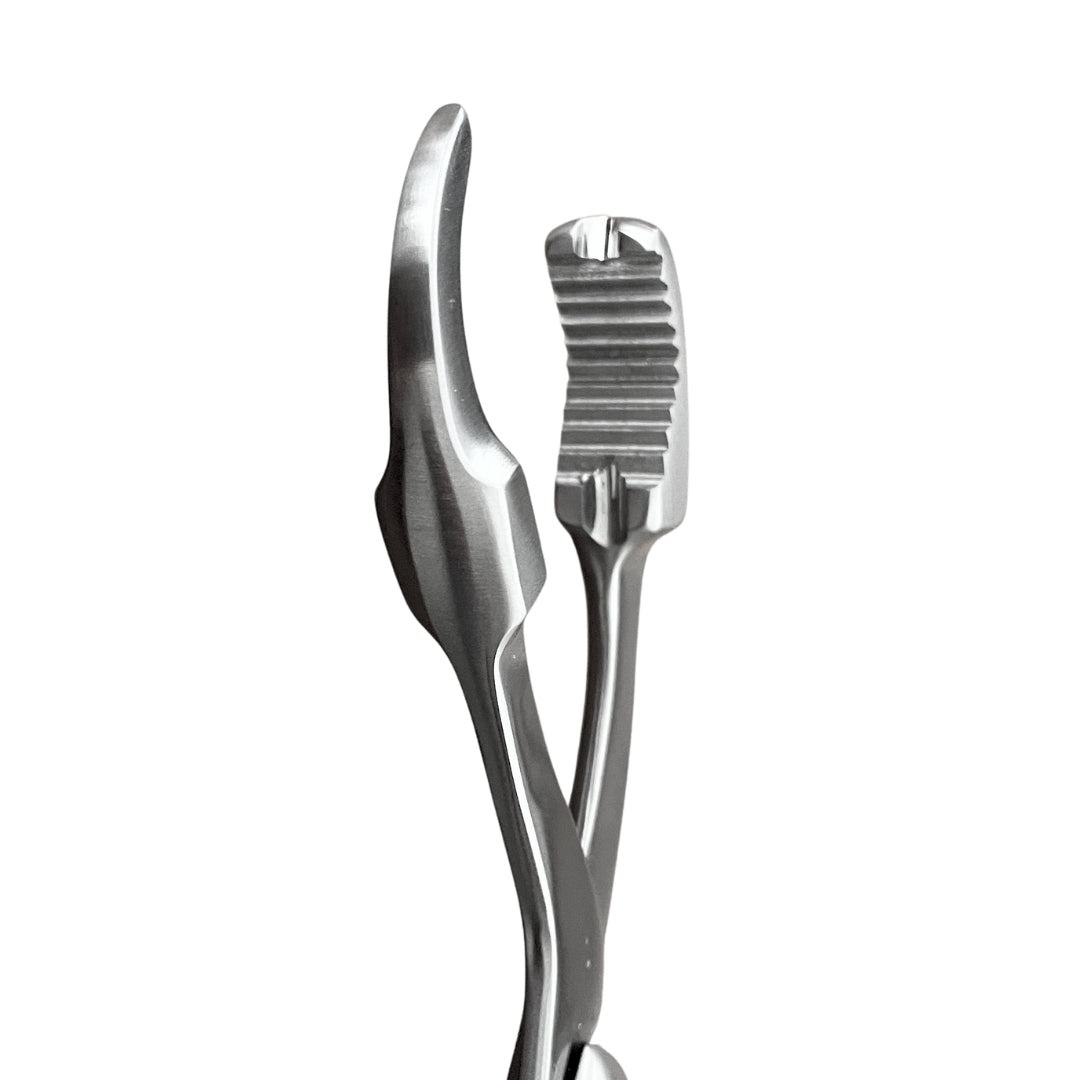 Pinza reductora ósea con cremallera larga