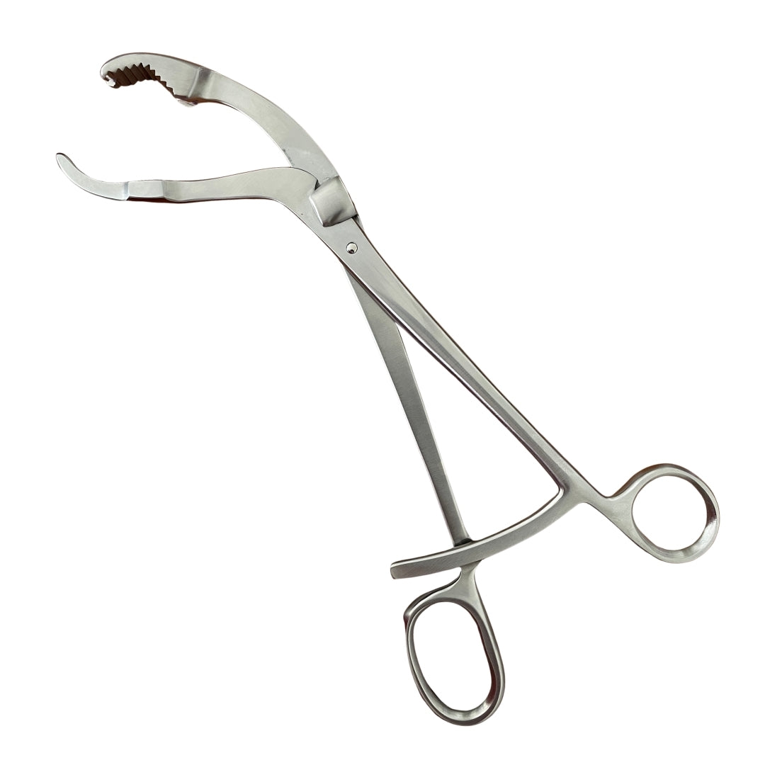 Pinza reductora ósea con cremallera larga